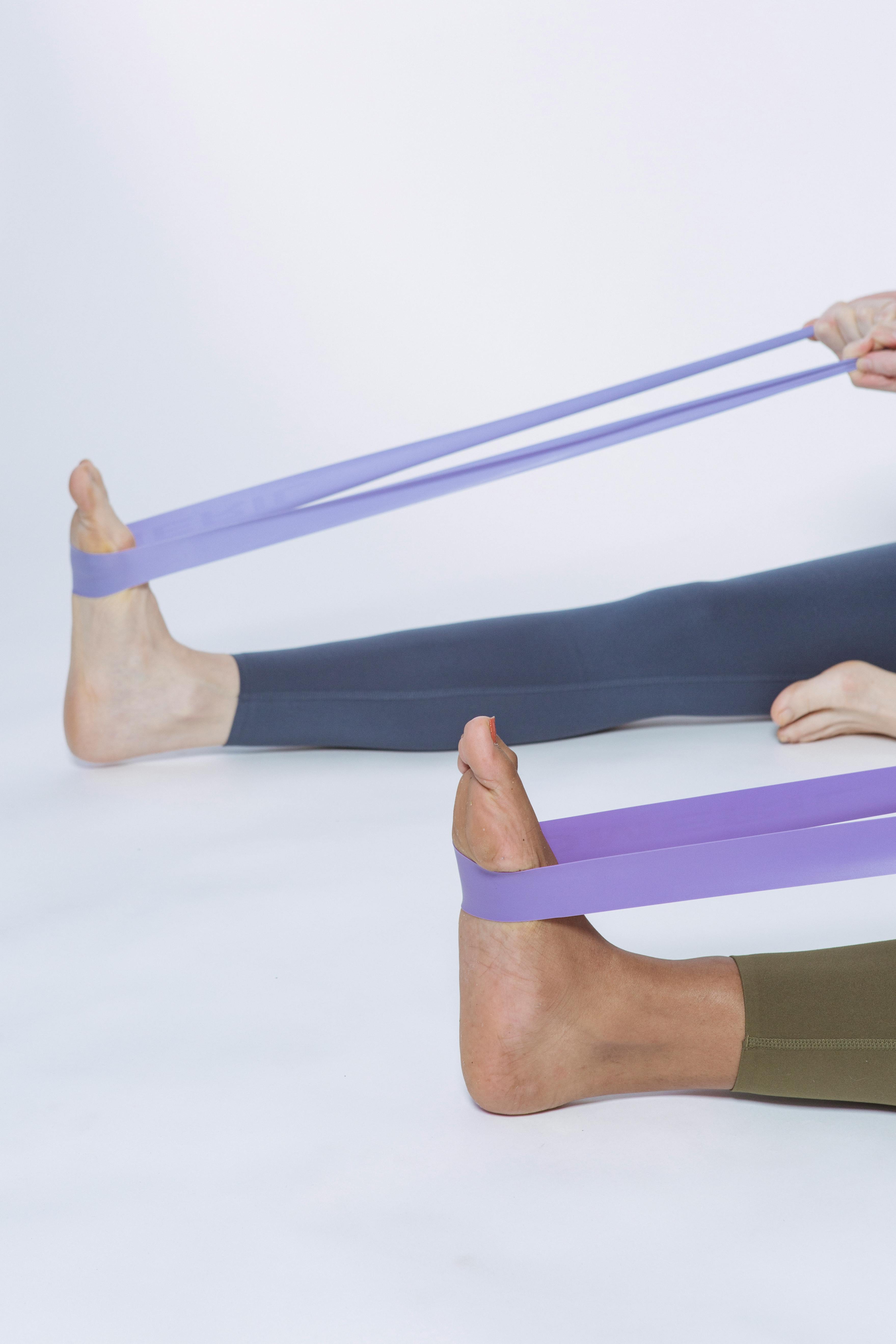 Resistance band therapeutic exercises